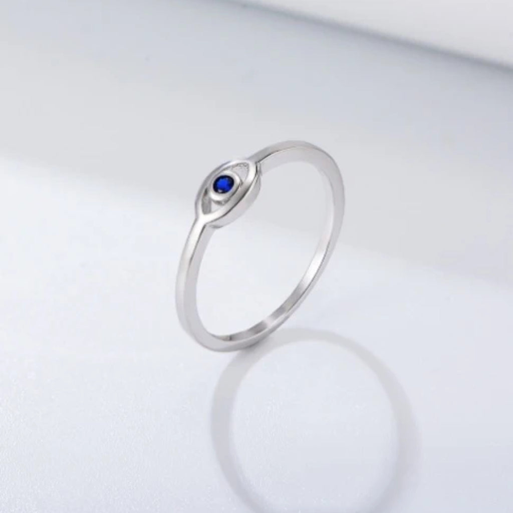 Anello occhio blu Kalliope — vista 2