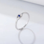 Anello occhio blu Kalliope — vista 2