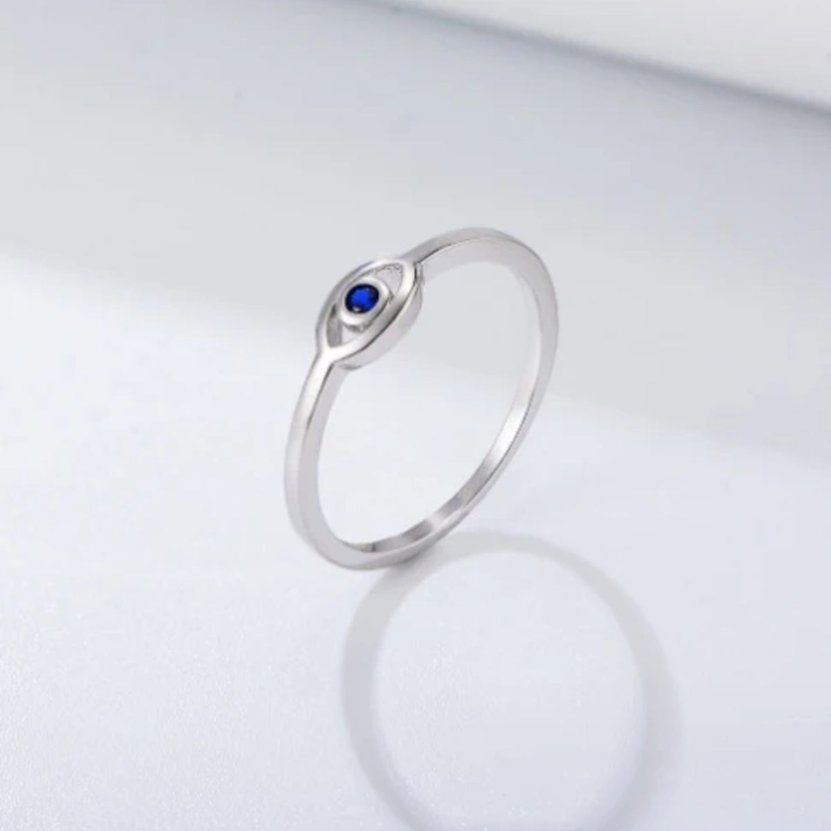 Anello occhio blu Kalliope — vista 2