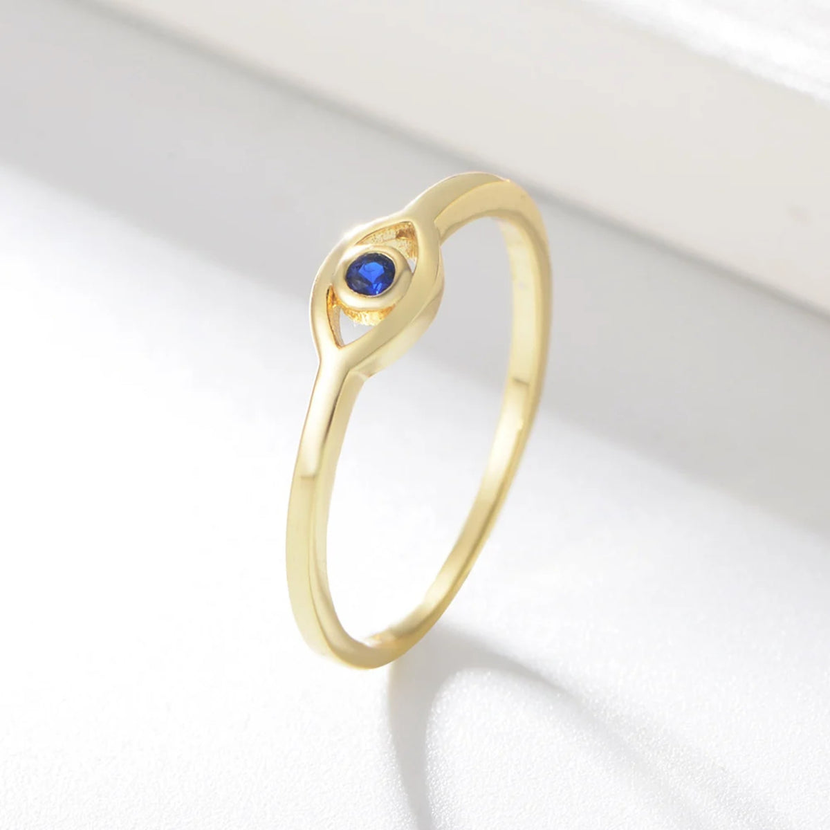 Anello occhio blu Kalliope — vista 3