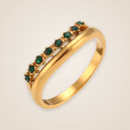 Leda Fine Stone Ring — view 4