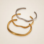 Lina Wave Cuff Bracelet — view 1