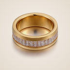 Lino Crystal Band Ring