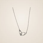 Luna Interlocking Circle Necklace