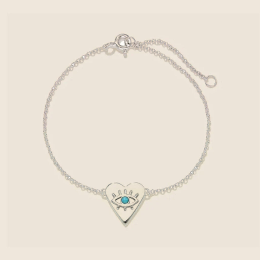 Bracciale cuore occhio Melina — vista 1