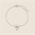 Bracciale cuore occhio Melina — vista 1
