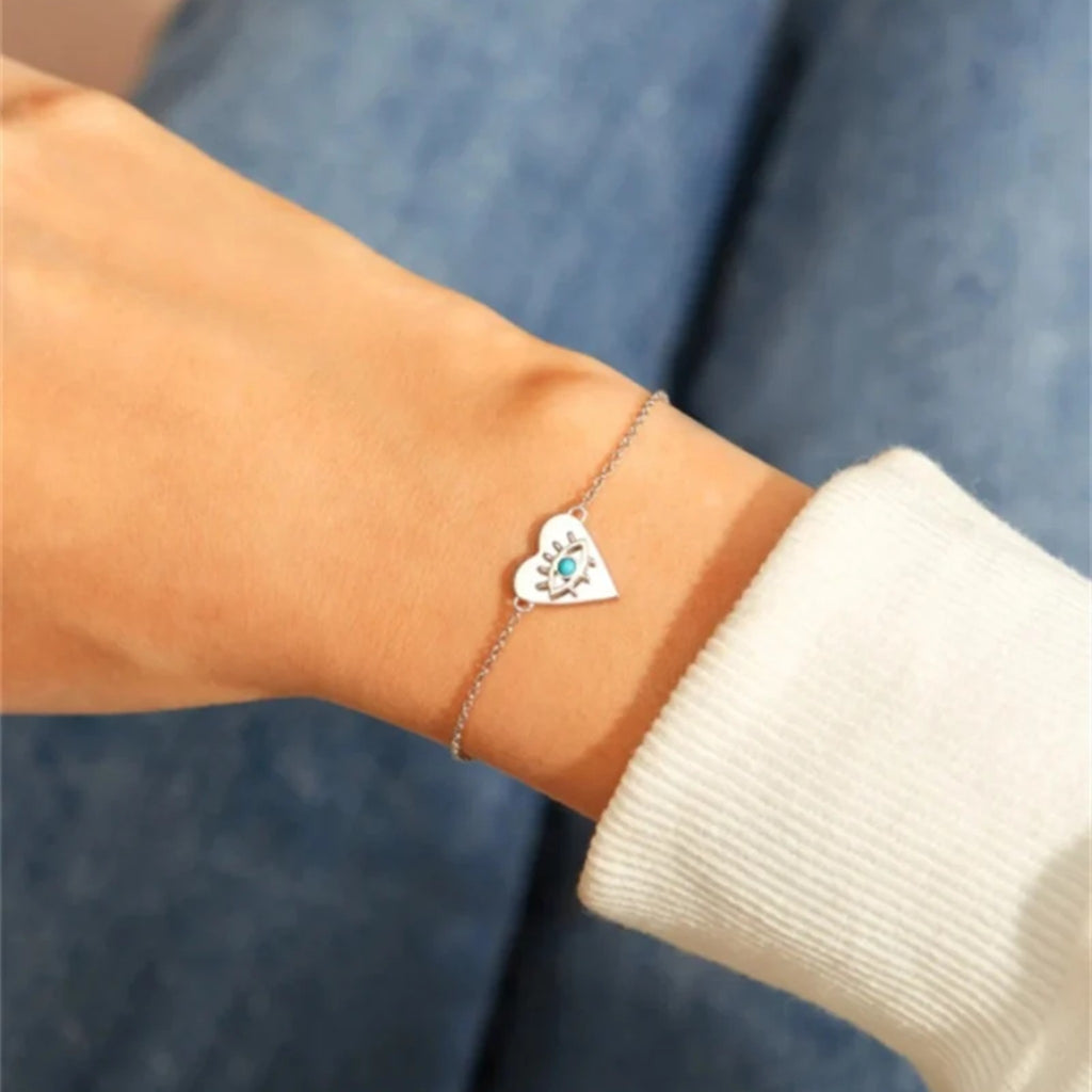 Bracciale cuore occhio Melina — vista 4