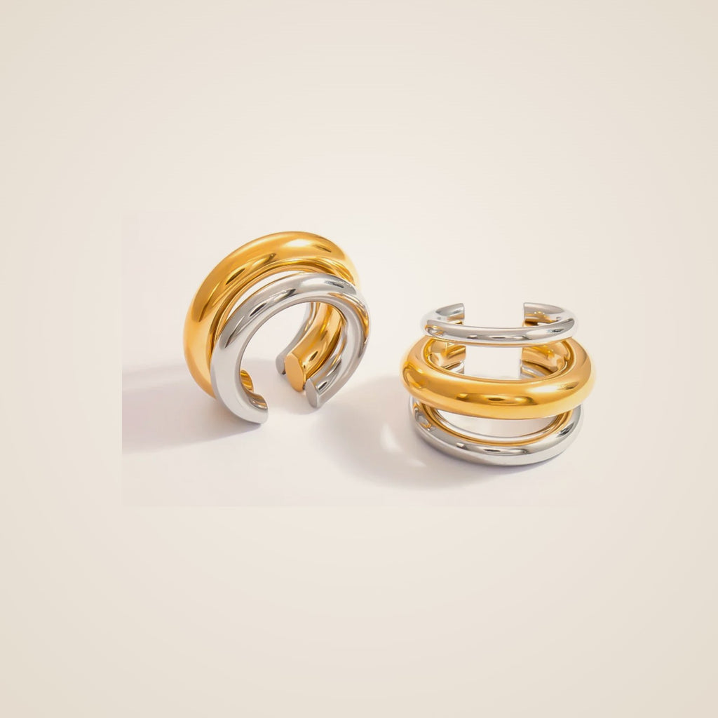 Mila Double Ear Cuff — view 1