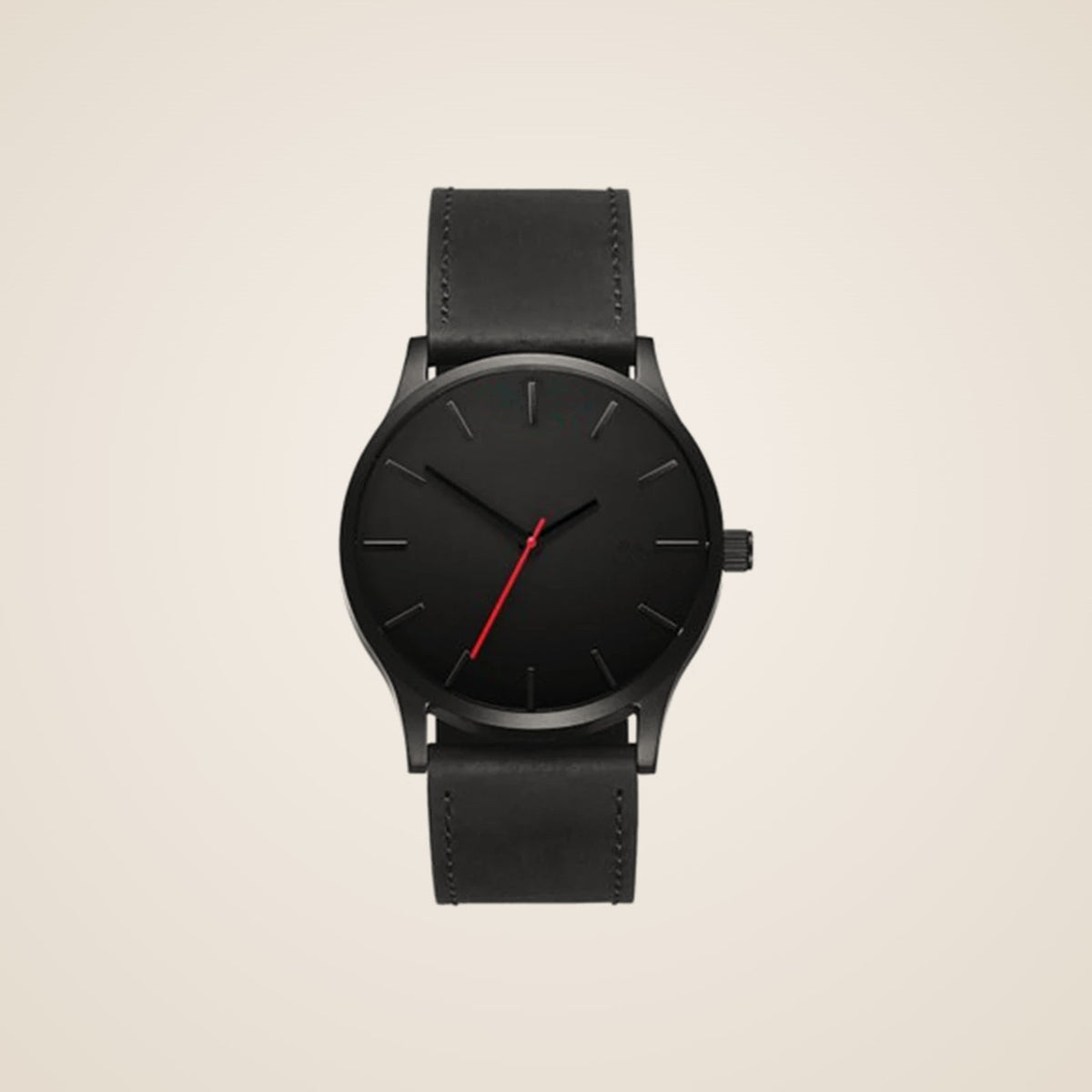 Nero Minimal Strap Watch