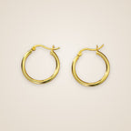 Nina Classic Hoop Earrings — view 1