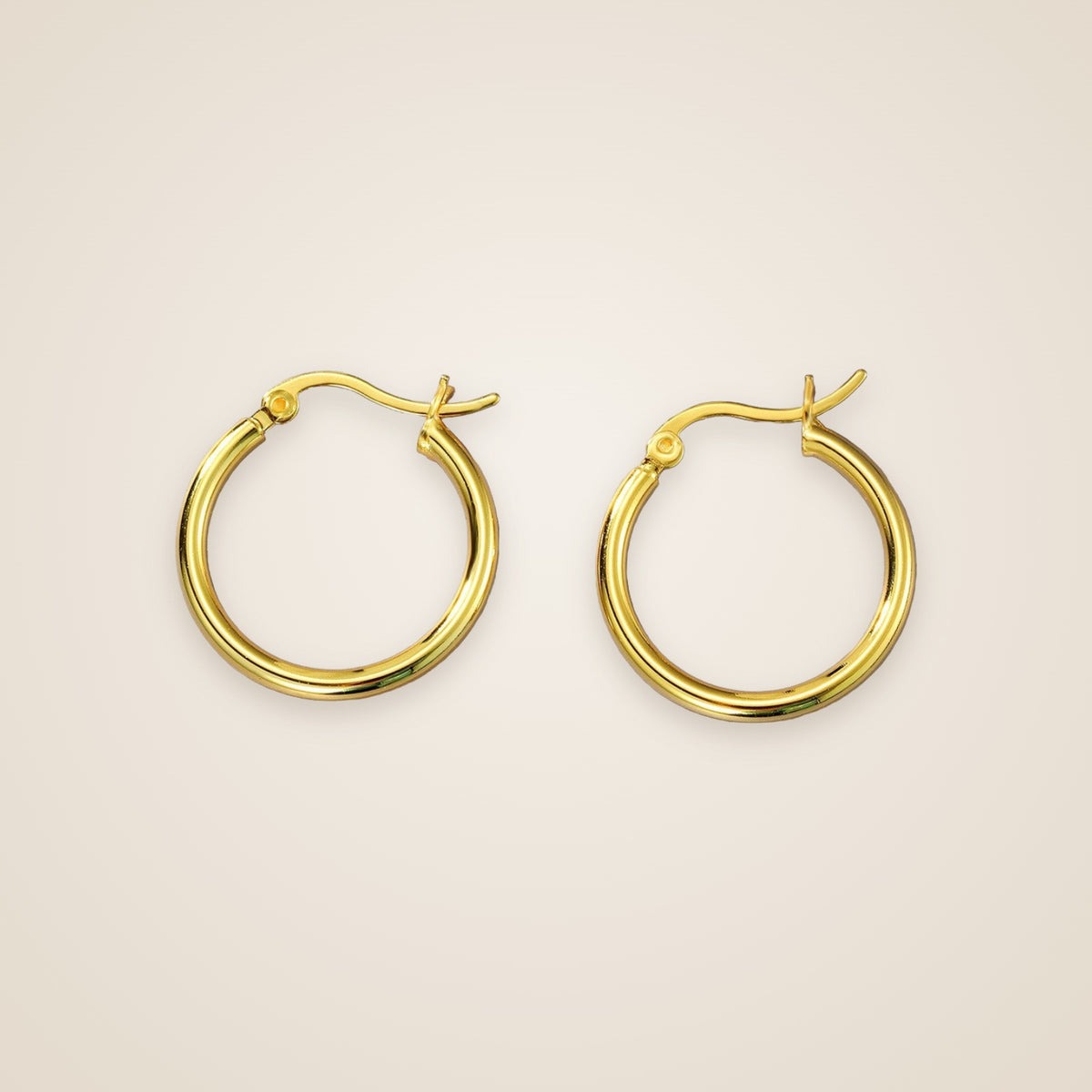 Nina Classic Hoop Earrings — view 1