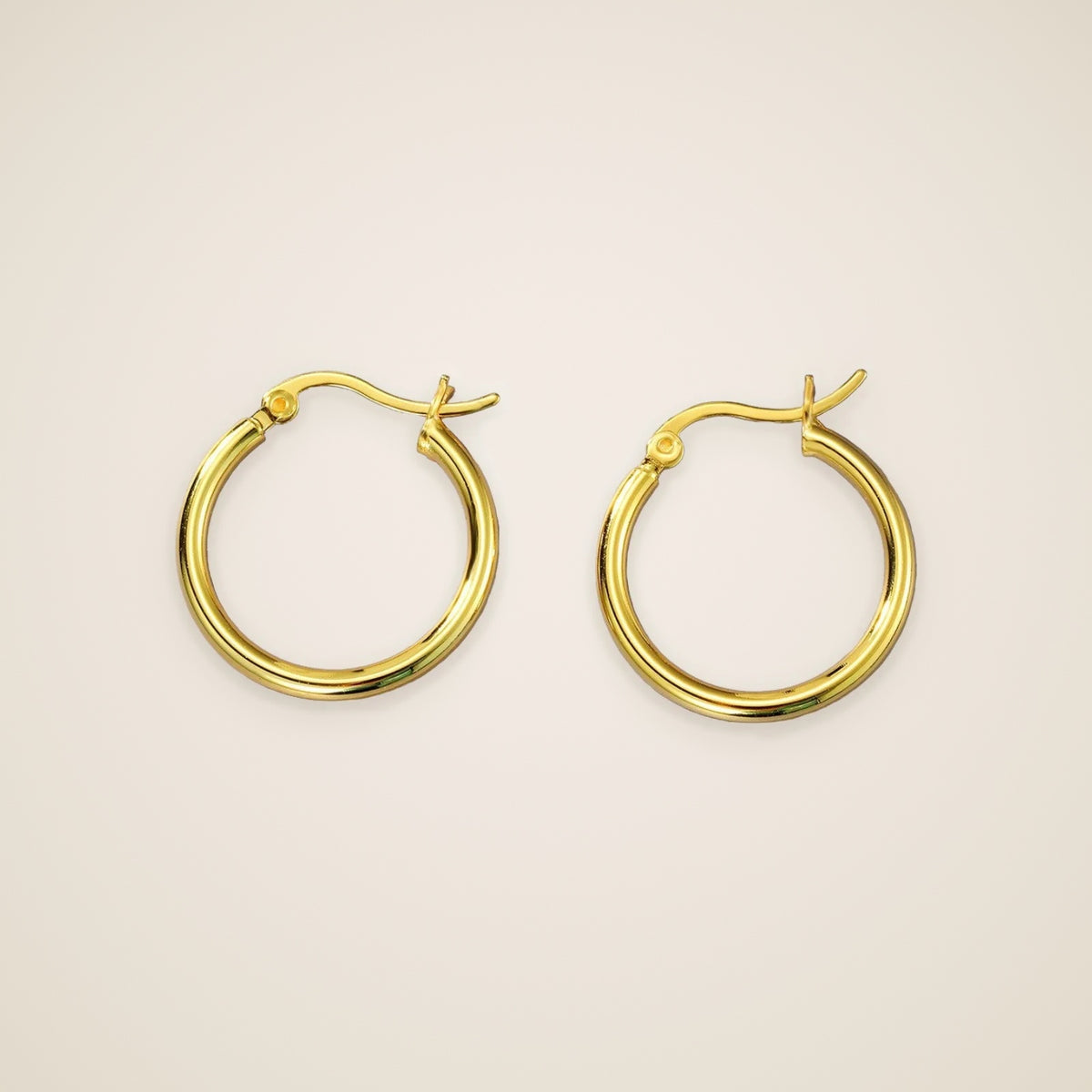 Nina Classic Hoop Earrings — view 1