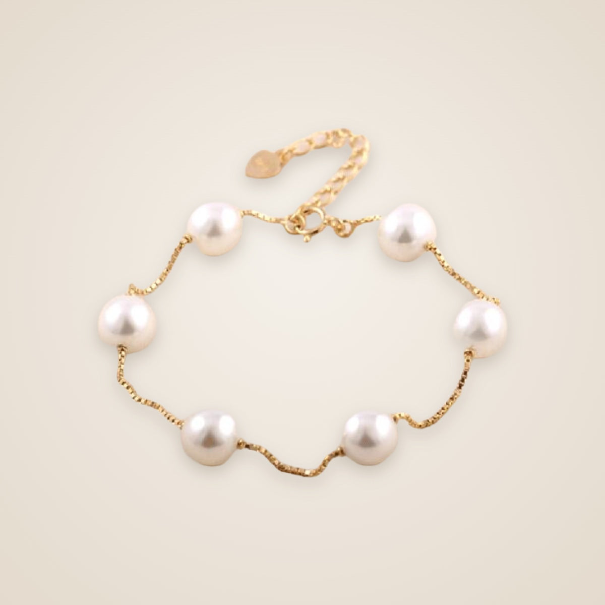 Nora 925 Silver Bead Bracelet — view 1