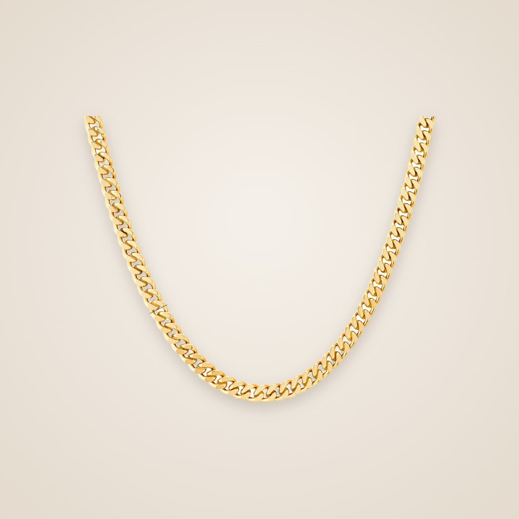 Nova Double Snake Chain Necklace — view 4