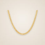 Nova Double Snake Chain Necklace — view 4