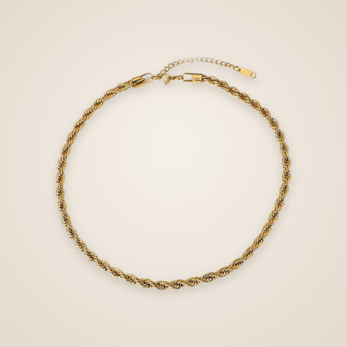 Nova Double Snake Chain Necklace — view 5