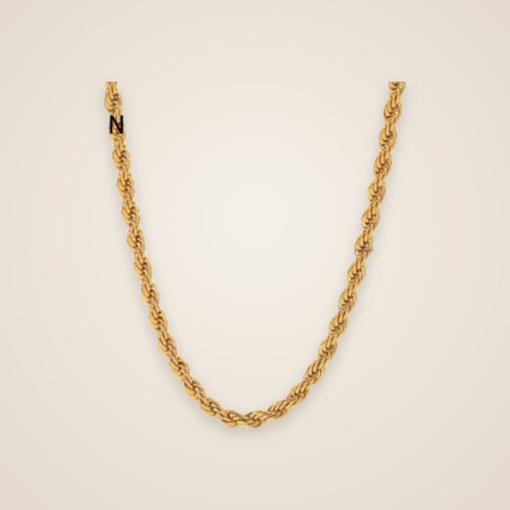 Nova Double Snake Chain Necklace — view 7