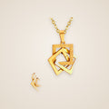 Quadra Necklace & Stud Set — view 5