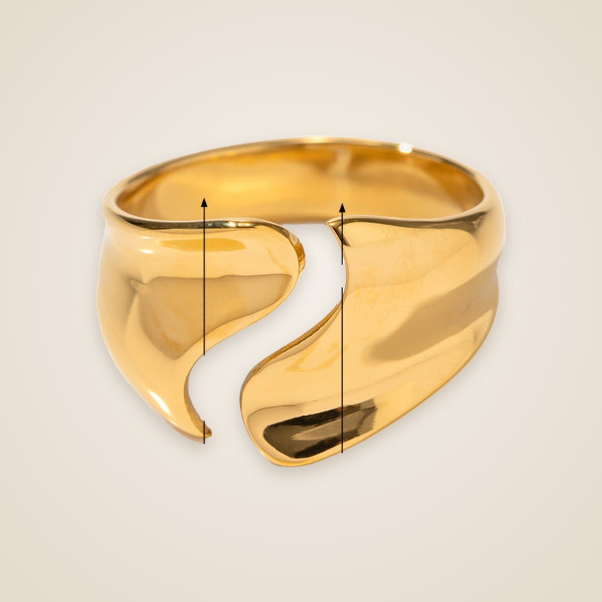 Riva Sculptural Ring — view 3