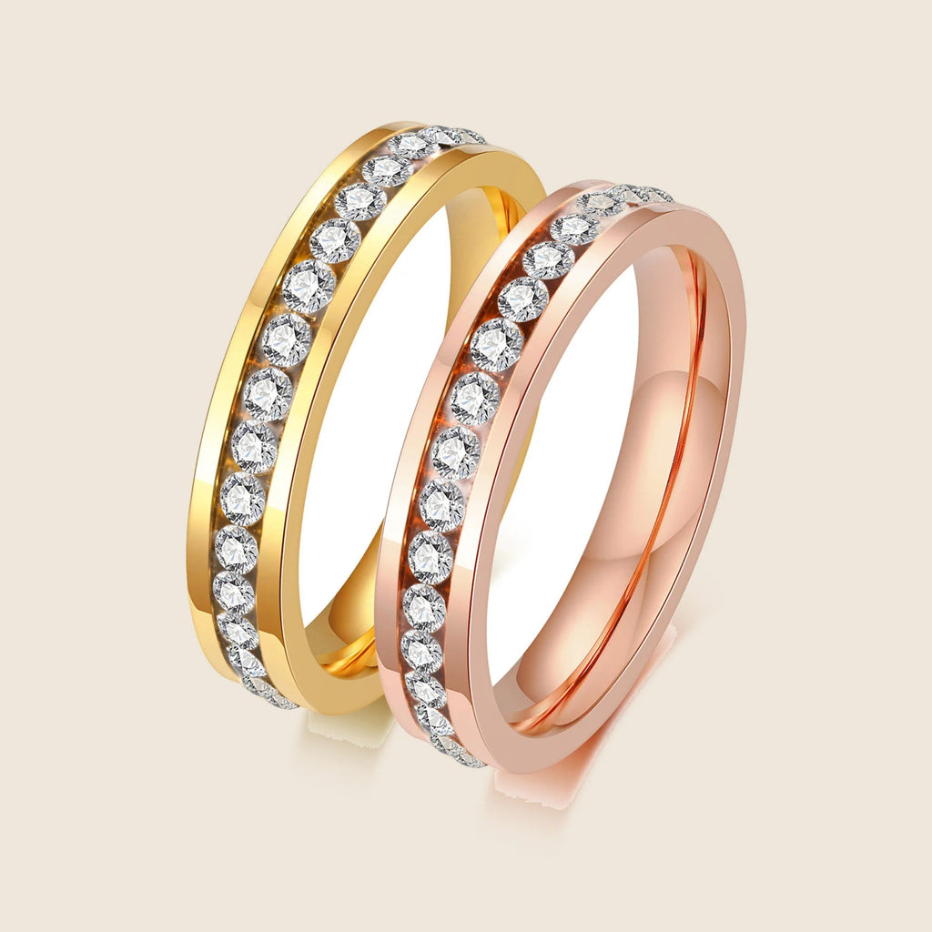 Rosalba Channel Eternity Band — view 1