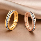 Rosalba Channel Eternity Band — view 2