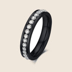 Rosalba Channel Eternity Band — view 3