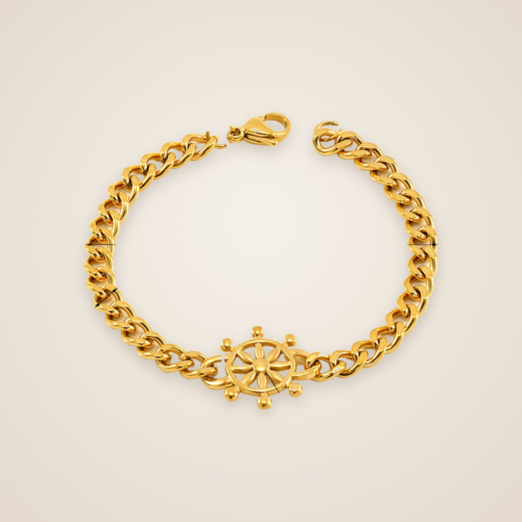 Sara Cuban Link Bracelet — view 9
