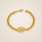 Sara Cuban Link Bracelet — view 9