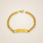 Sara Cuban Link Bracelet — view 6