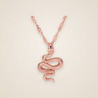 Serena Snake Pendant Necklace — view 6