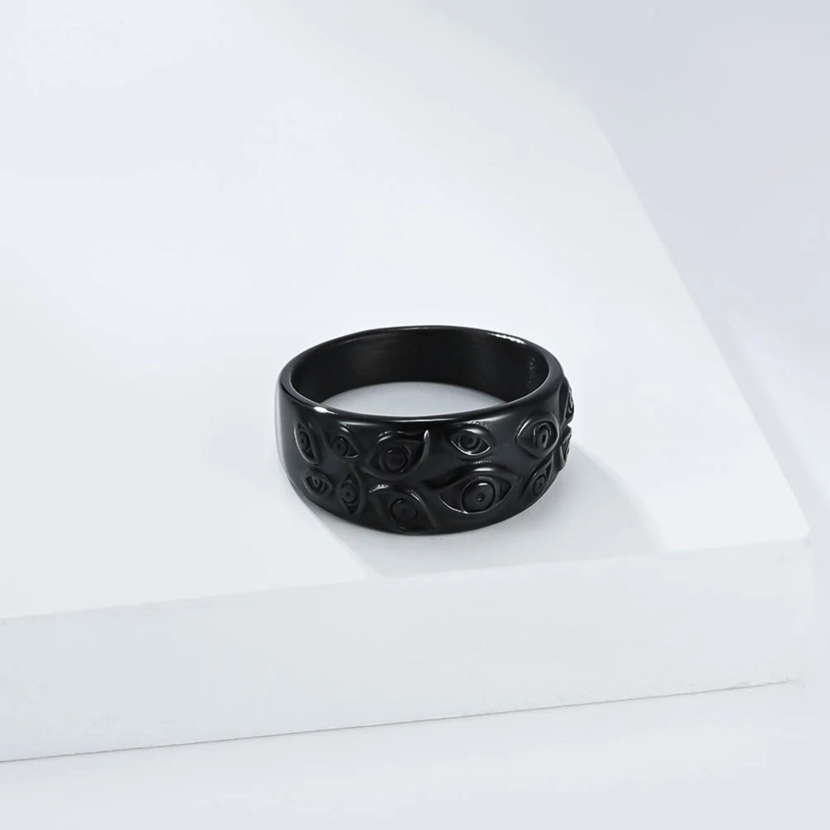 Stavros Engraved Eye Ring — view 6