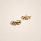 Tela Croissant Dome Ring