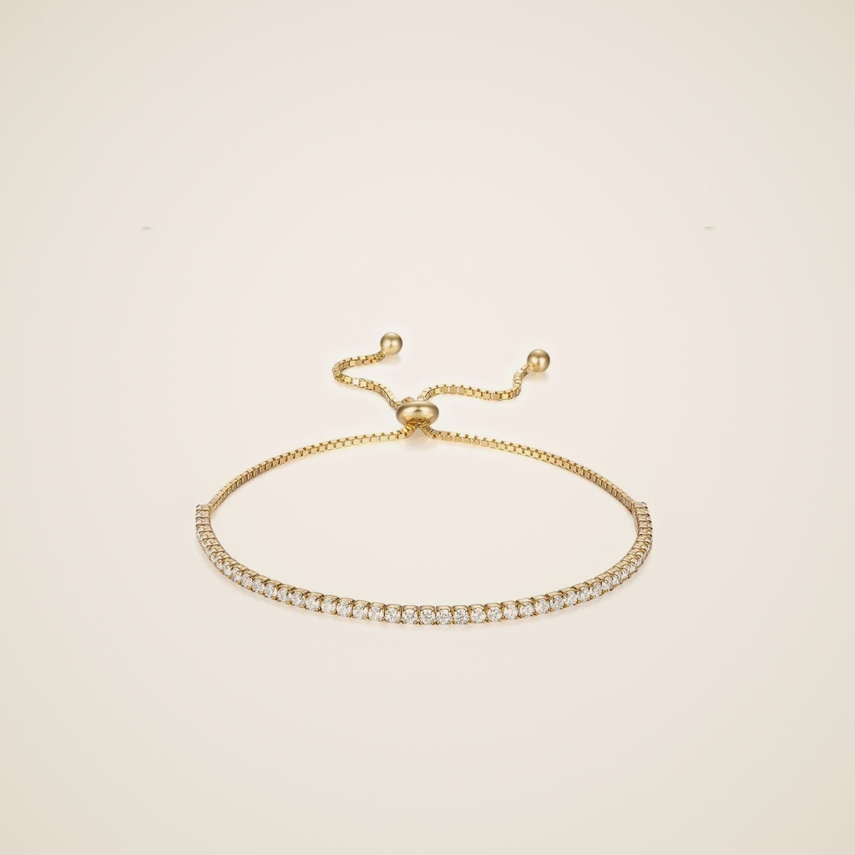 Grazia 925 Silver Tennis Bracelet — view 1