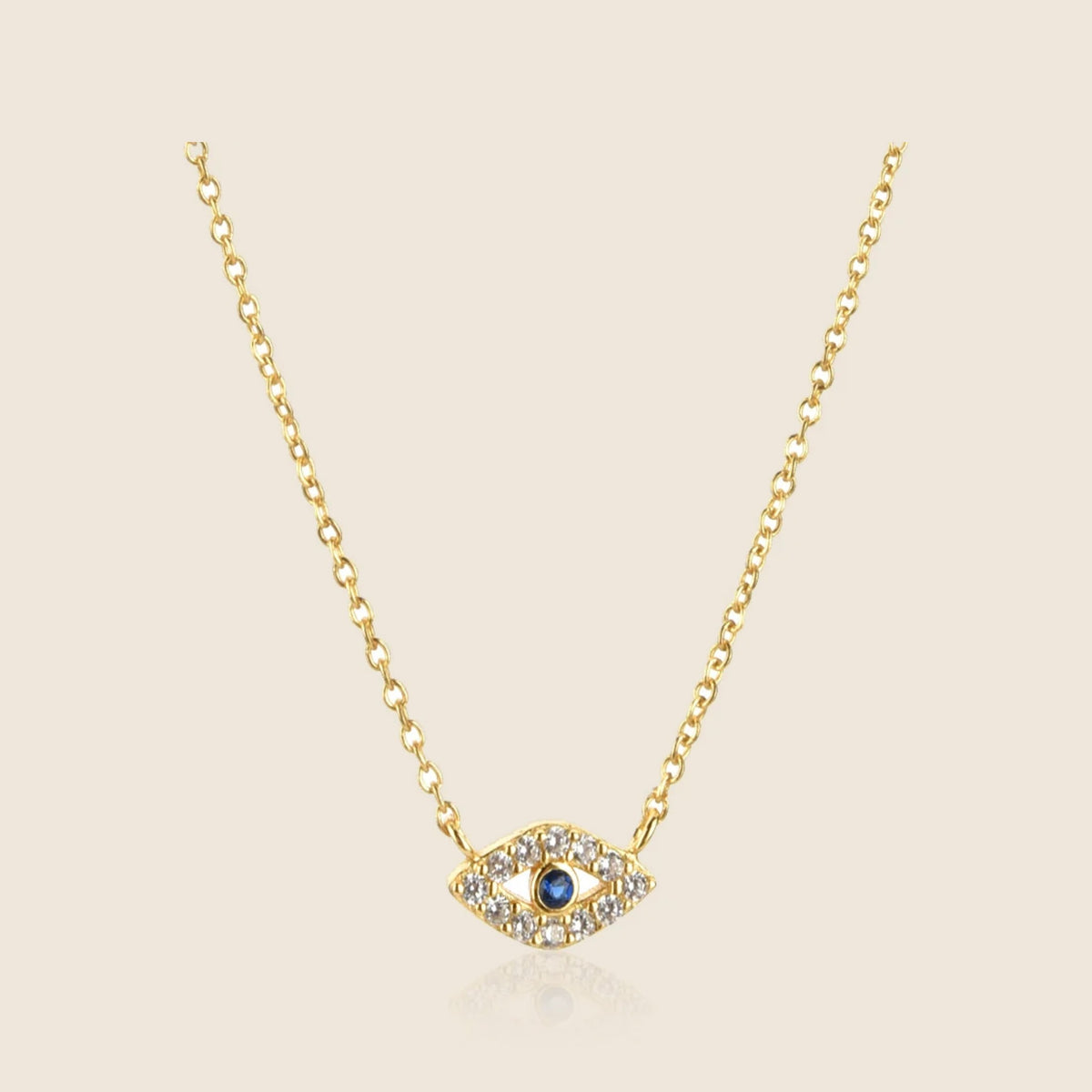 Collana occhio pavé Thalia — vista 1