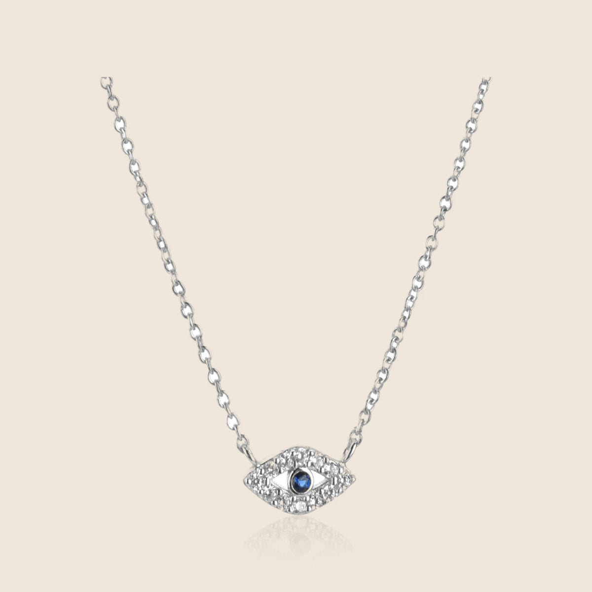 Collana occhio pavé Thalia — vista 2