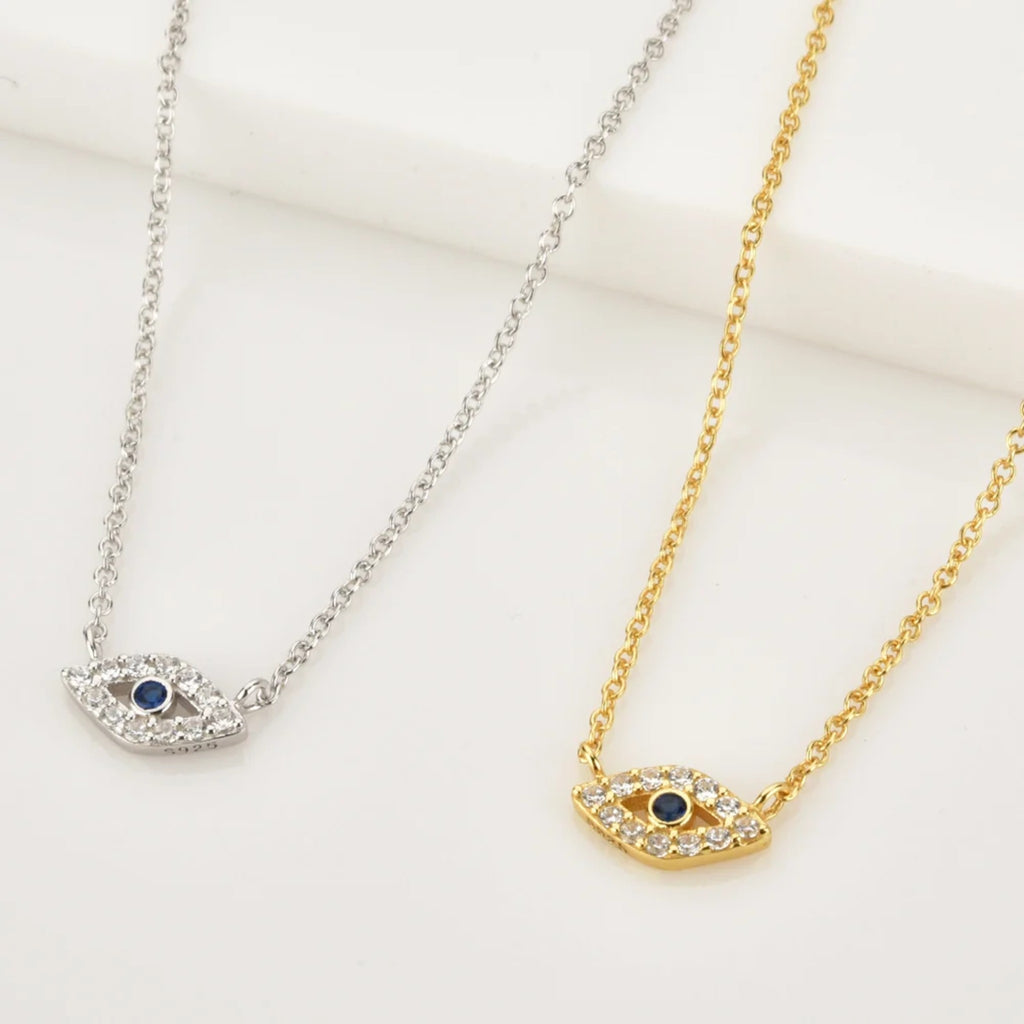 Collana occhio pavé Thalia — vista 3