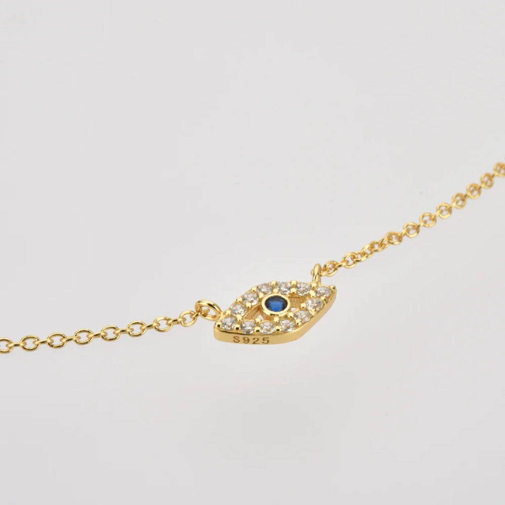 Collana occhio pavé Thalia — vista 4