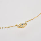 Collana occhio pavé Thalia — vista 5