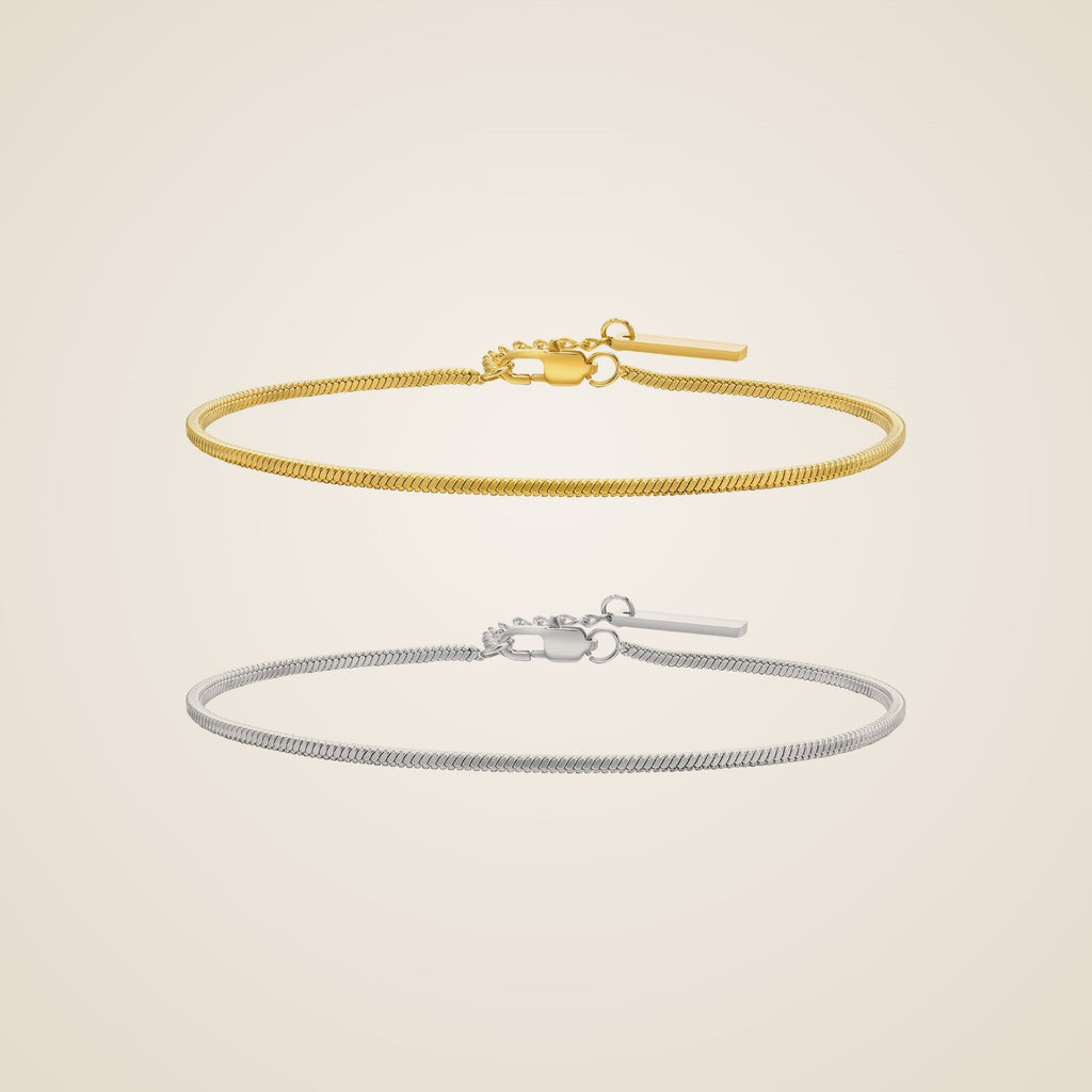 Tina Square Snake Bracelet — view 1