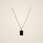 Titan Bar Pendant Necklace