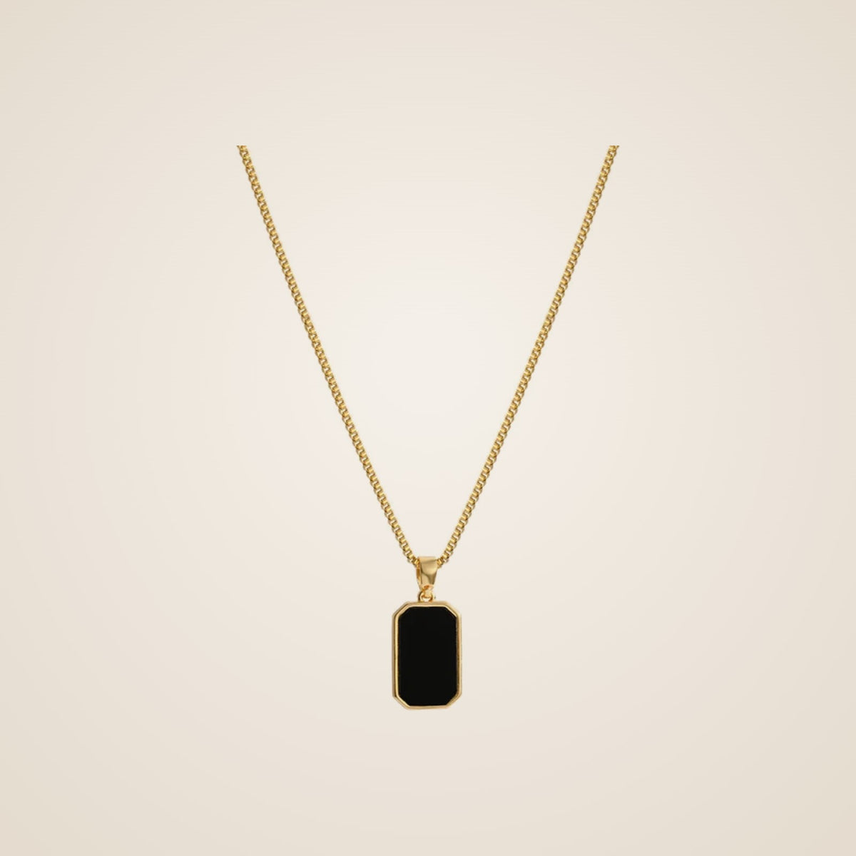 Titan Bar Pendant Necklace