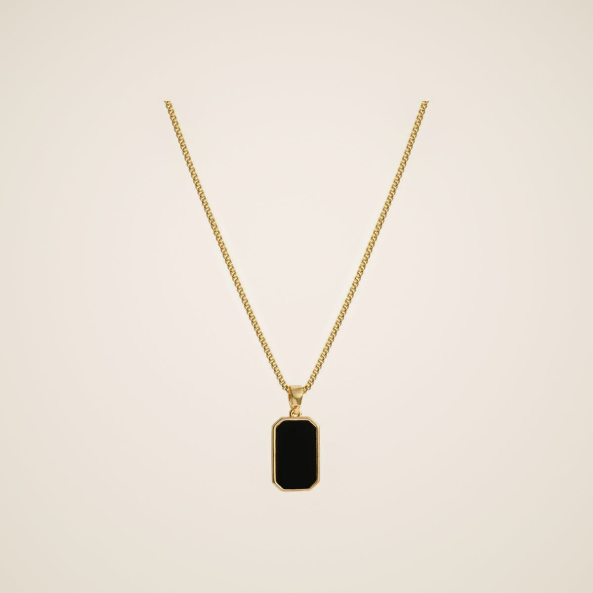 Titan Bar Pendant Necklace — view 1