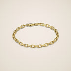 Bracciale catena rolo Ugo — vista 1