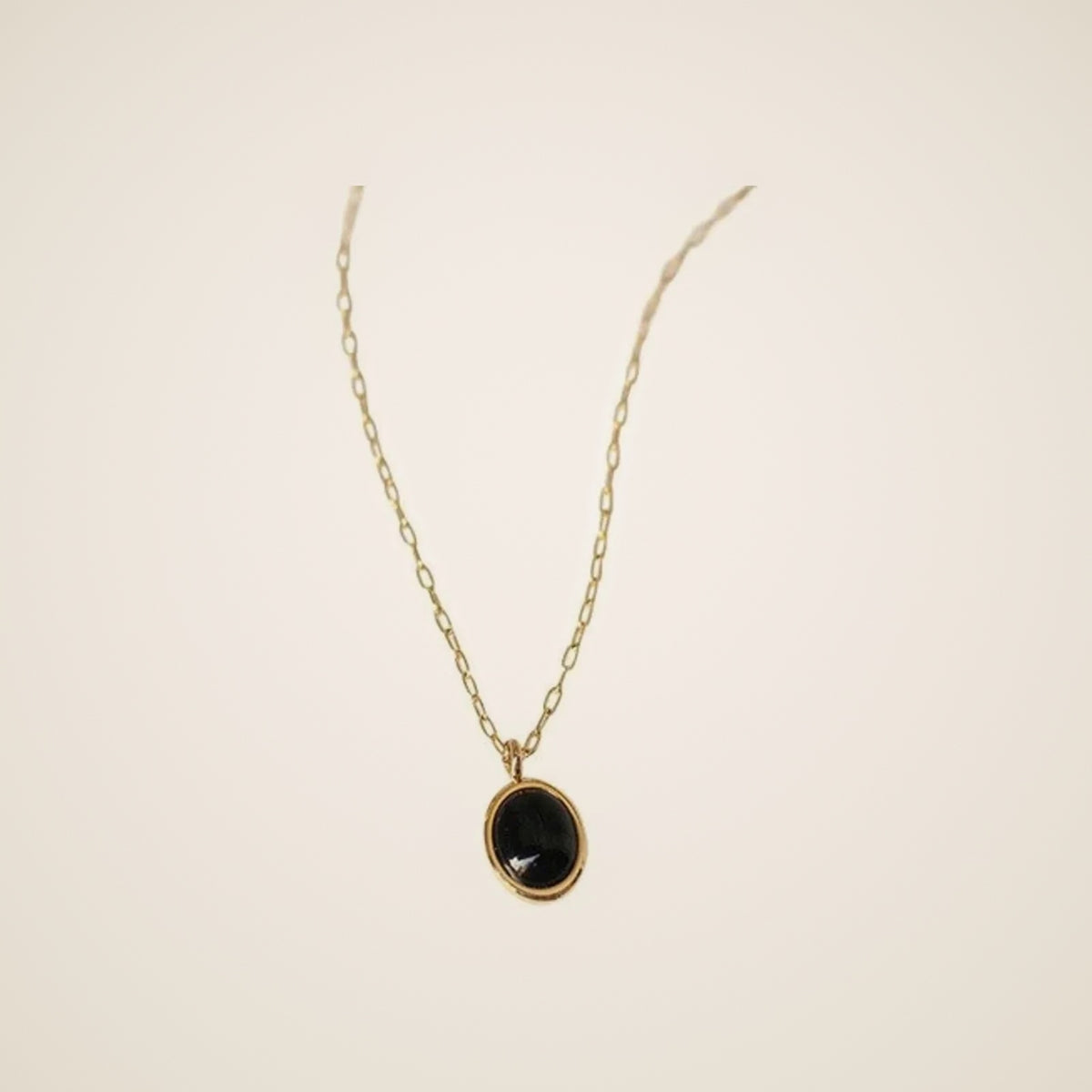 Collar de cadena minimalista Vela — vista 1