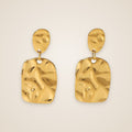 Vera Square Pearl Earrings — view 5