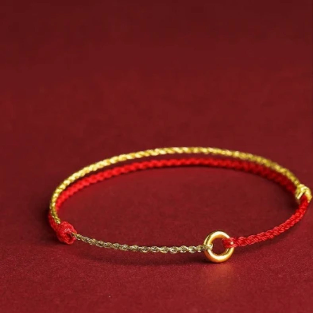 Vittoria Braided Cord Bracelet — view 3
