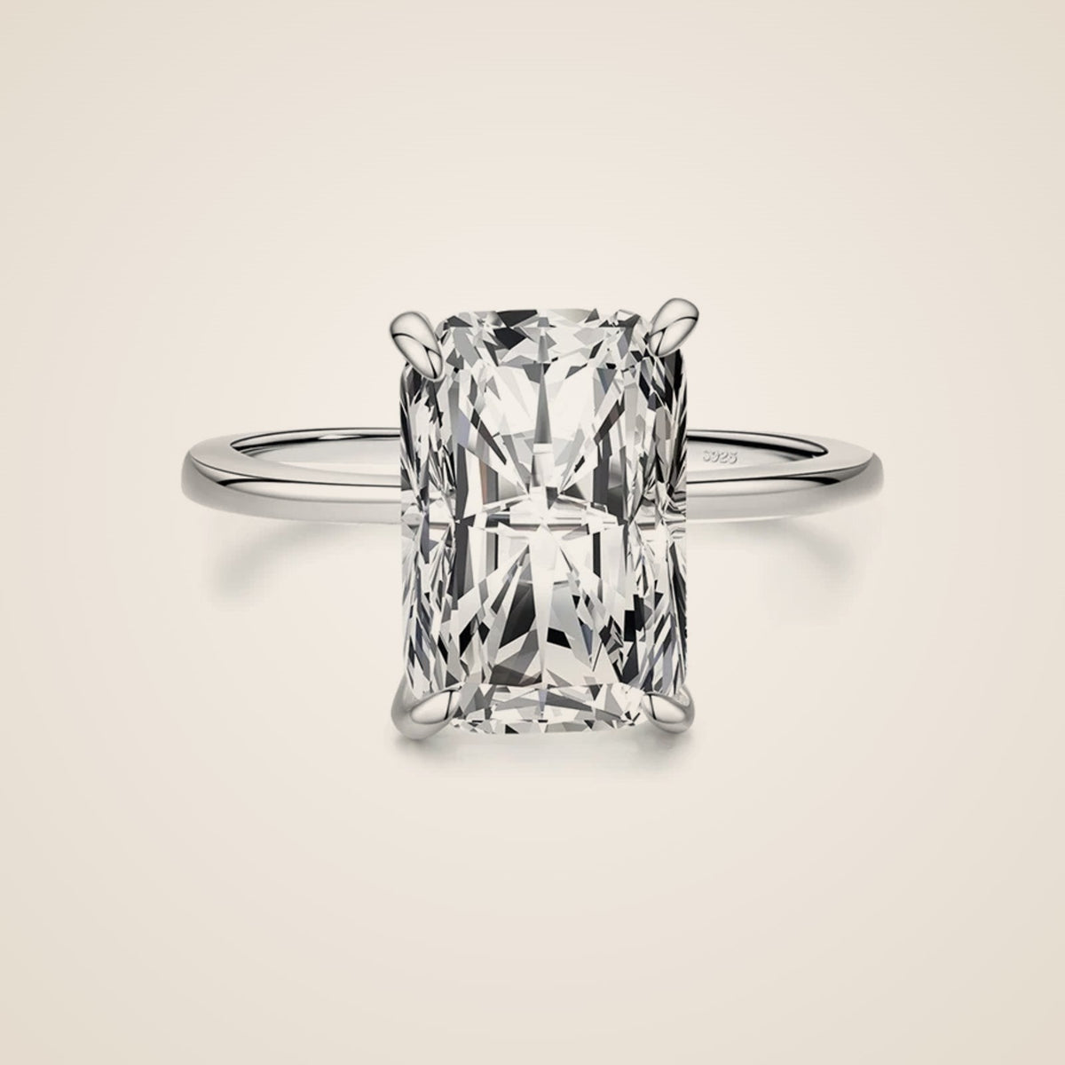 Zefiro Emerald-Cut Statement Ring — view 1